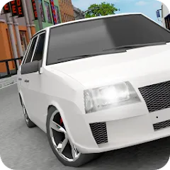 Скачать взлом Russian Cars: 99 and 9 in City  [МОД Mega Pack] - последняя версия apk на Андроид