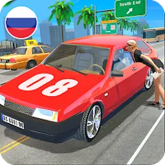 Скачать взломанную Russian Cars Simulator  [МОД Много денег] - стабильная версия apk на Андроид