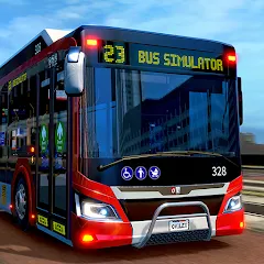 Взломанная Bus Simulator 2023 (Бус Симулятор 2023)  [МОД Много монет] - стабильная версия apk на Андроид