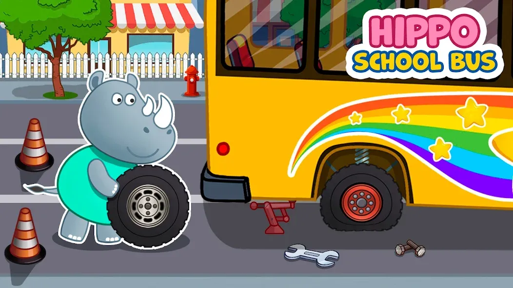 Kids School Bus Adventure  [МОД Mega Pack] Screenshot 4