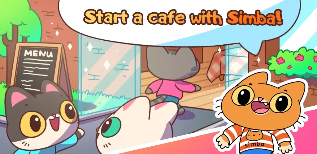 Simba Cafe  [МОД Много денег] Screenshot 4