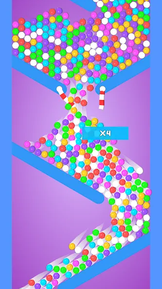 Balls and Ropes: Cut 'n Bounce (Боллс энд Роупс)  [МОД Все открыто] Screenshot 2