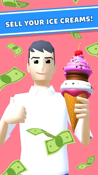 Ice Cream Inc. ASMR, DIY Games  [МОД Unlimited Money] Screenshot 2