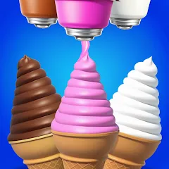 Взломанная Ice Cream Inc. ASMR, DIY Games  [МОД Unlimited Money] - стабильная версия apk на Андроид