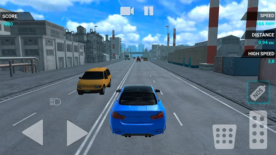 Traffic Racer Speeding Highway (Трафик Рейсер Скоростная Шоссе)  [МОД Unlocked] Screenshot 4