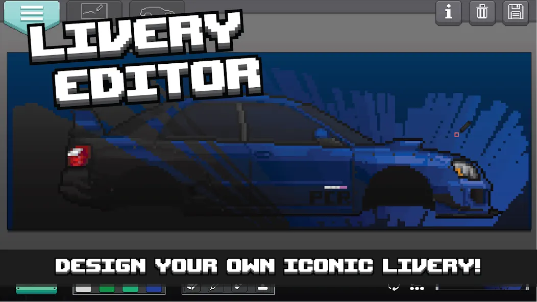 Pixel Car Racer (Пиксельный гоночный автомобиль)  [МОД Бесконечные деньги] Screenshot 5