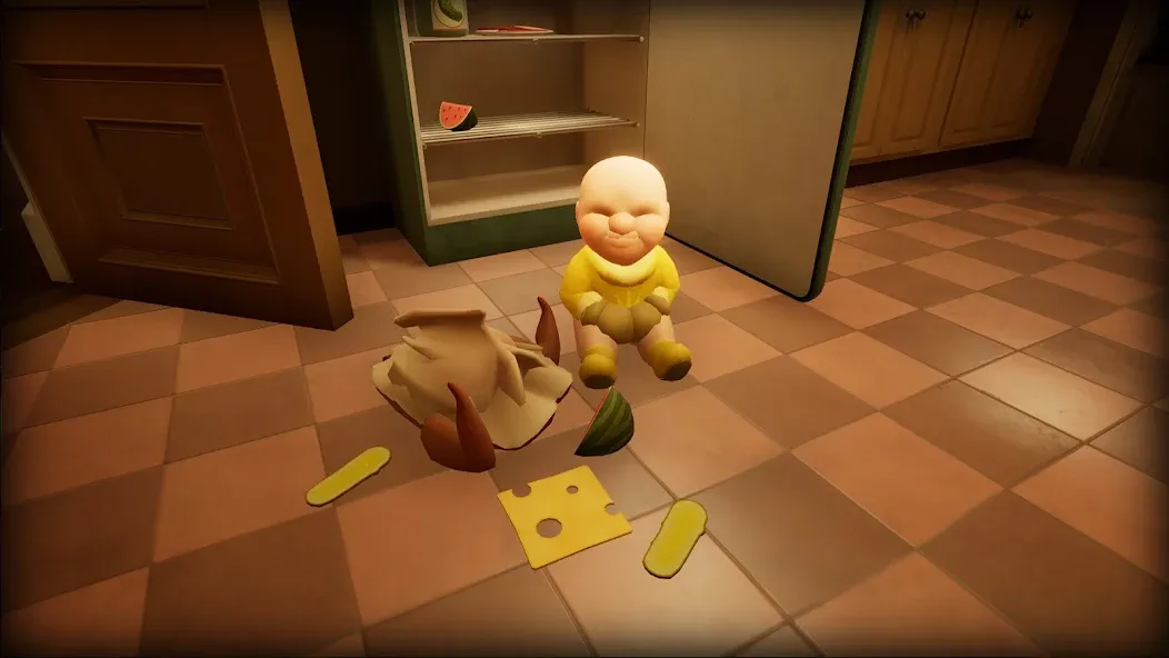 The Baby In Yellow  [МОД Бесконечные монеты] Screenshot 4