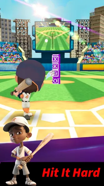 Baseball Letter Strike Homerun  [МОД Unlocked] Screenshot 2