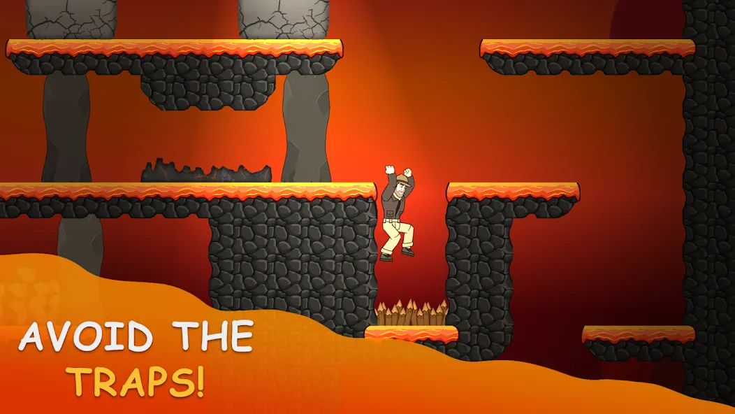 Volcano Escape (Вулканическое бегство)  [МОД Бесконечные монеты] Screenshot 4