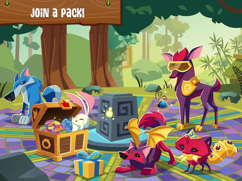 Animal Jam (Анимал Джем)  [МОД Unlimited Money] Screenshot 2