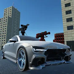 Взломанная Car Crash Arena Simulator 3D  [МОД Много денег] - последняя версия apk на Андроид