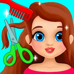 Взлом Hair salon  [МОД Все открыто] - стабильная версия apk на Андроид