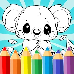 Скачать взломанную Animal coloring pages  [МОД Бесконечные деньги] - полная версия apk на Андроид