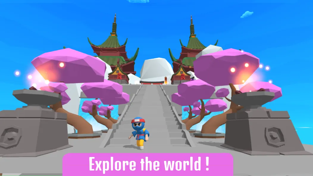 Ninja World Adventure (Ниндзя Ворлд Приключение)  [МОД Unlocked] Screenshot 3