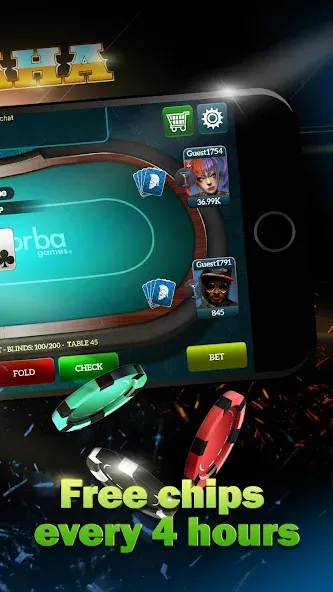 Live Poker Tables–Texas holdem  [МОД Menu] Screenshot 4