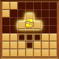 Скачать взломанную Wood Block Puzzle Addictive  [МОД Много монет] - стабильная версия apk на Андроид