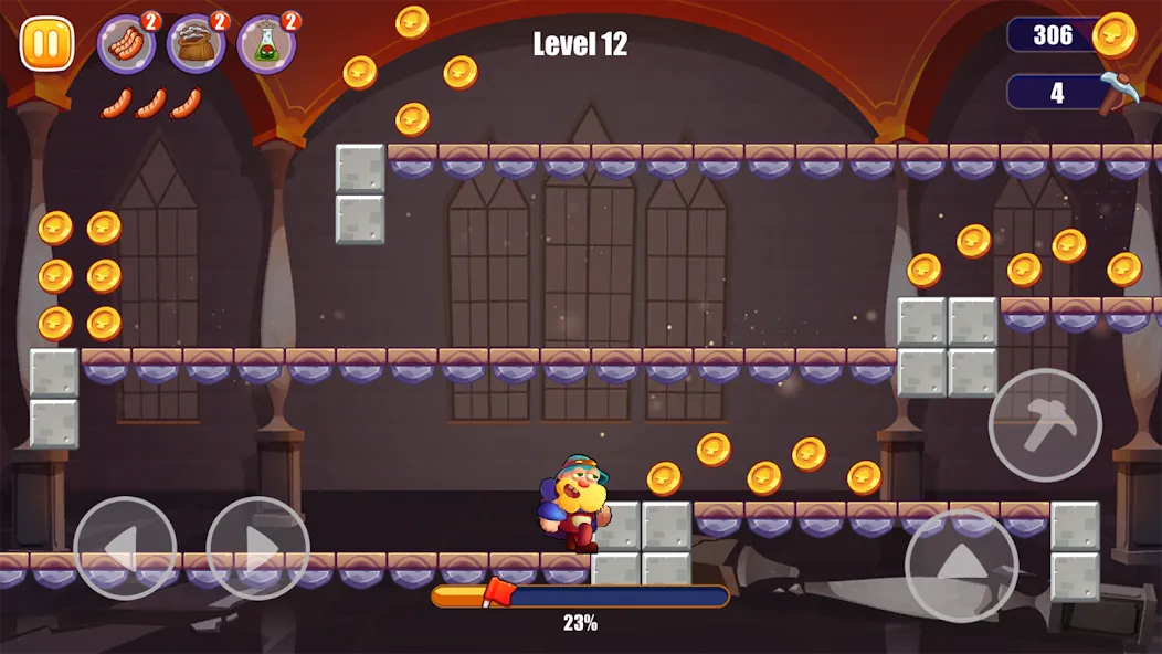 Miner's World: Super Run Game  [МОД Menu] Screenshot 4