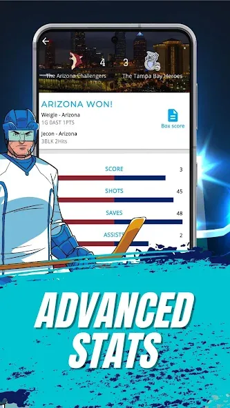 Astonishing Hockey Manager (Астонишинг Хоккей Менеджер)  [МОД Unlocked] Screenshot 5