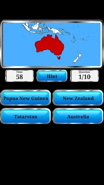 World Geography - Quiz Game  [МОД Unlimited Money] Screenshot 2