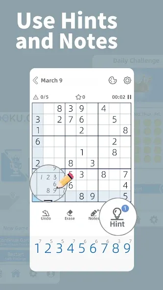 AGED Sudoku (Эйджд Судоку)  [МОД Unlocked] Screenshot 2