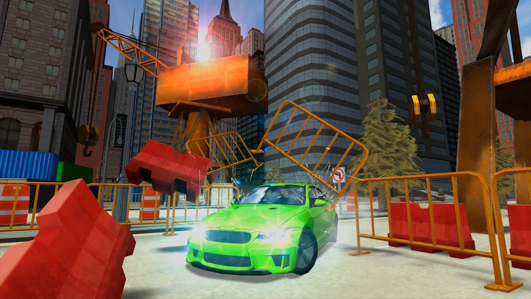 Car Driving Simulator: NY (Симулятор вождения автомобиля)  [МОД Много денег] Screenshot 4