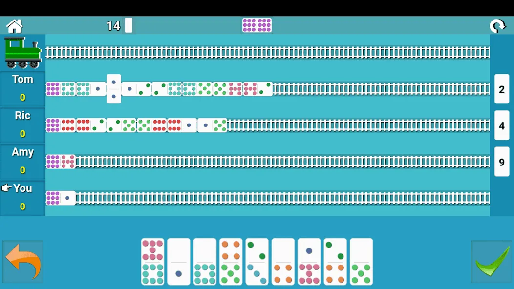 Train Dominoes (Трейн Доминос)  [МОД Много монет] Screenshot 3