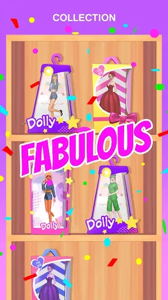 Doll Makeover - DIY 3D Dolly  [МОД Mega Pack] Screenshot 5