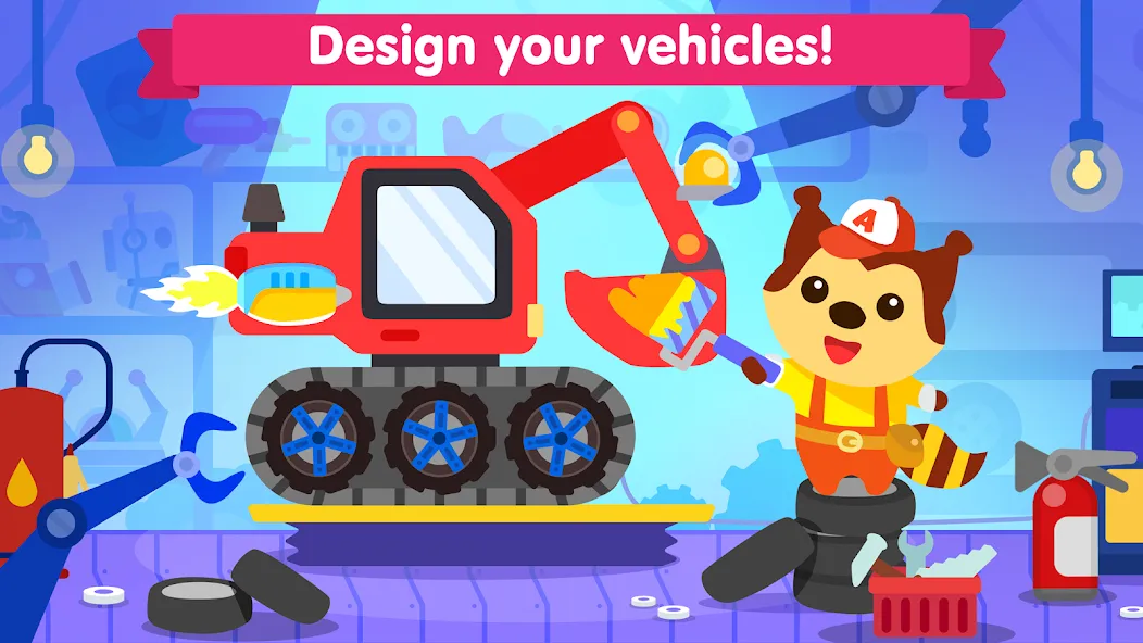 Car games for toddlers & kids  [МОД Mega Pack] Screenshot 1