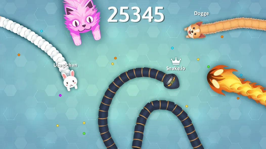 Snake.io - Fun Snake .io Games  [МОД Unlocked] Screenshot 1