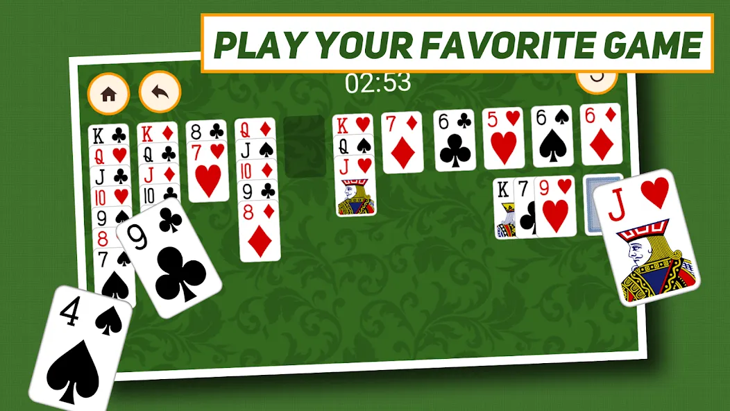 Klondike Solitaire: Classic  [МОД Меню] Screenshot 5