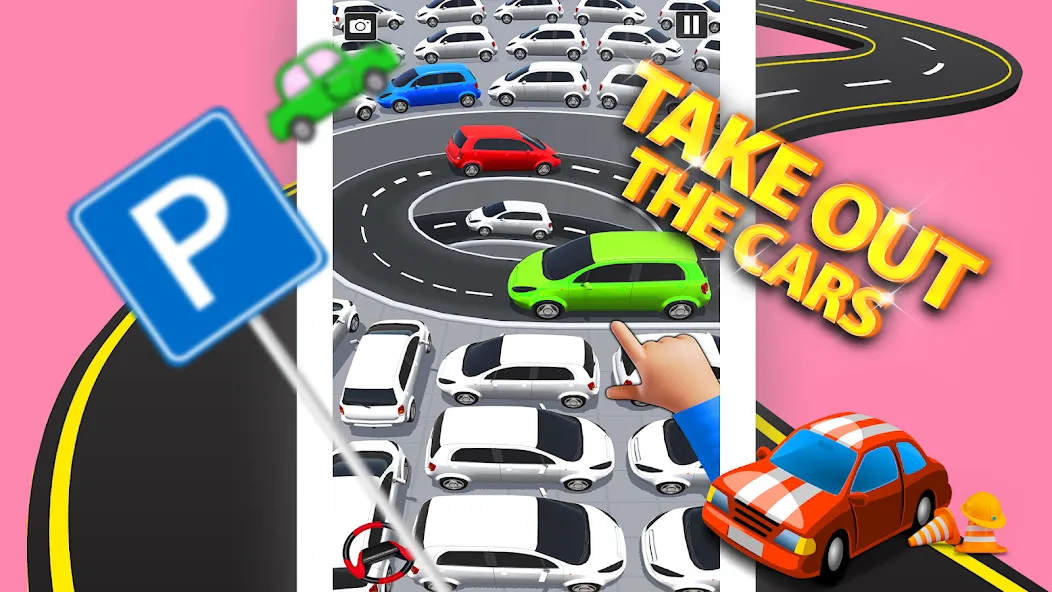 Park Master: Car Parking Jam (Парк Мастер)  [МОД Mega Pack] Screenshot 3