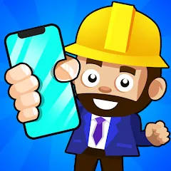 Скачать взлом Idle Smartphone Tycoon Factory (Смартфон Фабрика Айдл Тайкун)  [МОД Menu] - стабильная версия apk на Андроид