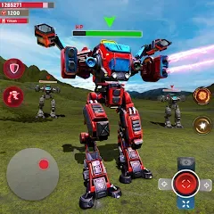 Взломанная Mech Robot Wars - Multi Robot  [МОД Бесконечные деньги] - стабильная версия apk на Андроид