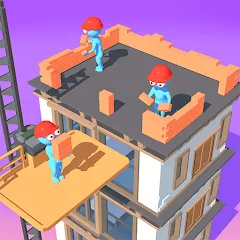 Взломанная My Tiny Tower (Мой маленький небоскреб)  [МОД Unlimited Money] - полная версия apk на Андроид