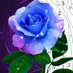 Взломанная Hola Color--Coloring by Number (ола калор)  [МОД Бесконечные монеты] - полная версия apk на Андроид