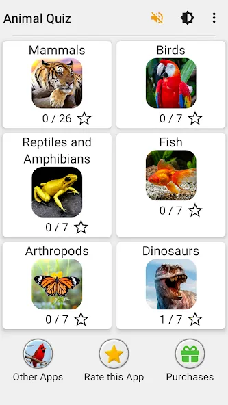 Animals Quiz Learn All Mammals  [МОД Много денег] Screenshot 3