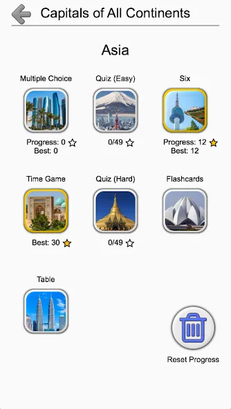 Capitals - Geography Quiz  [МОД Unlimited Money] Screenshot 3