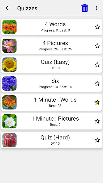 Flowers Quiz - Identify Plants  [МОД Много монет] Screenshot 5