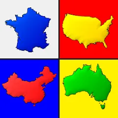 Скачать взлом Maps of All Countries Geo-Quiz  [МОД Unlimited Money] - полная версия apk на Андроид