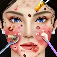 Скачать взломанную ASMR Doctor Game: Makeup Salon (АСМР автономная сенсорная меридиональная реакция)  [МОД Mega Pack] - последняя версия apk на Андроид