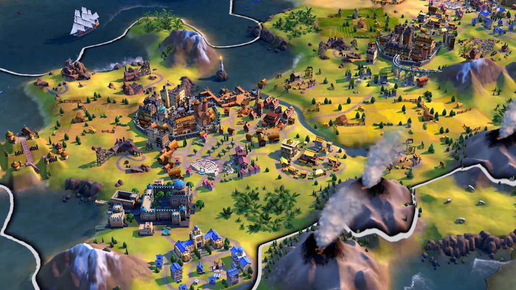 Civilization VI - Build A City (Цивилизация )  [МОД Много денег] Screenshot 2