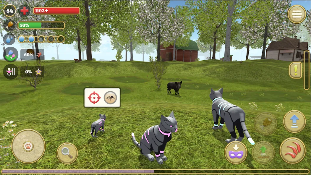 Cat Simulator : Kitties Family  [МОД Unlimited Money] Screenshot 5