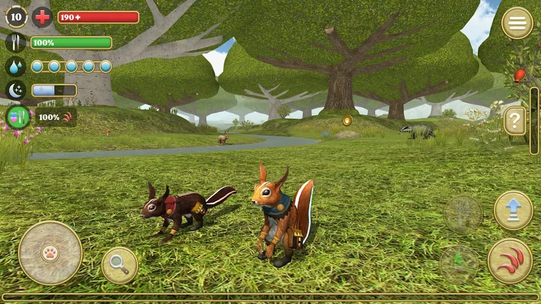 Squirrel Simulator 2 : Online  [МОД Все открыто] Screenshot 1