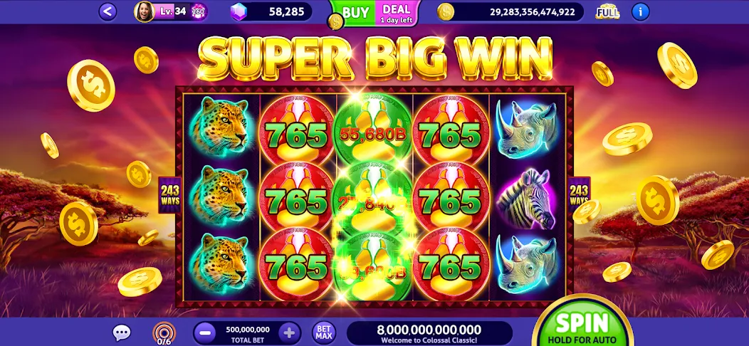 Club Vegas Slots Casino Games (Клуб Вегас)  [МОД Много монет] Screenshot 2