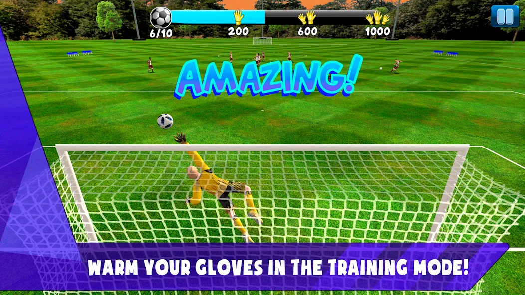 Soccer Goalkeeper 2024 (Соккер Голкипер 2022)  [МОД Все открыто] Screenshot 1