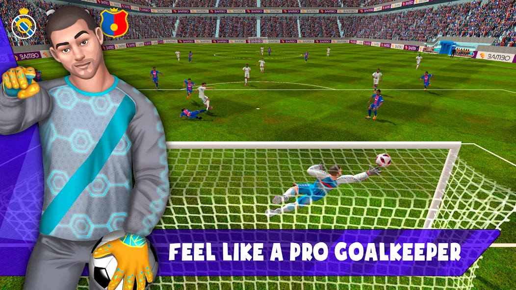 Soccer Goalkeeper 2024 (Соккер Голкипер 2022)  [МОД Все открыто] Screenshot 4