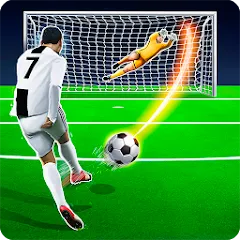 Взломанная Shoot Goal - Soccer Games 2022 (Шут Гоал)  [МОД Бесконечные деньги] - последняя версия apk на Андроид