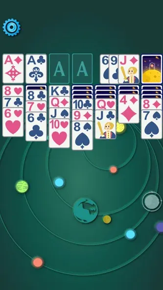 Solitaire Space™ (Солярис Спейс)  [МОД Unlocked] Screenshot 4