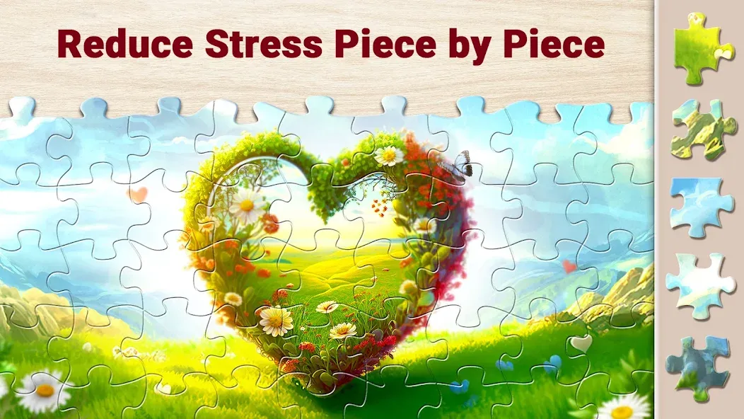 Magic Jigsaw Puzzles－Games HD  [МОД Бесконечные монеты] Screenshot 1