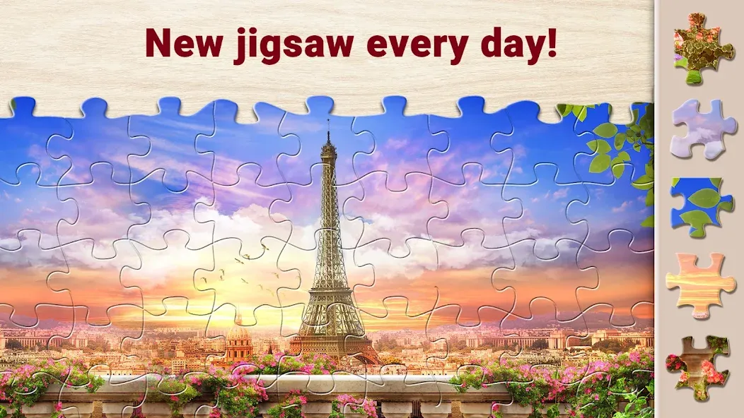 Magic Jigsaw Puzzles－Games HD  [МОД Бесконечные монеты] Screenshot 2